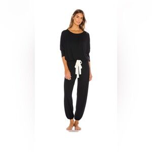 Eberjey Black and White Lounge Set